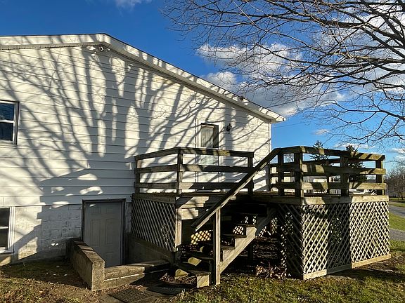 Back of house and deck