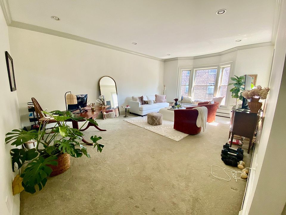 Bright large living room with window sheet.