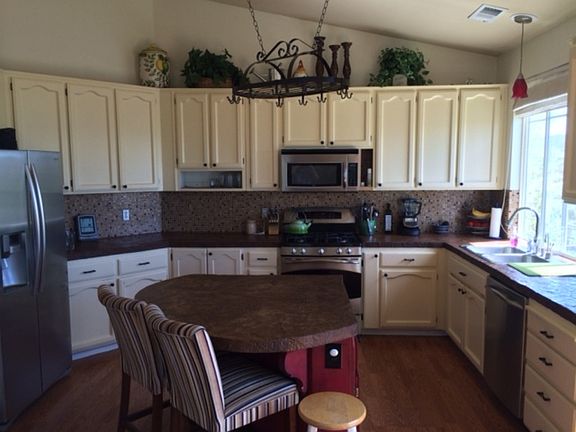 Large open kitchen