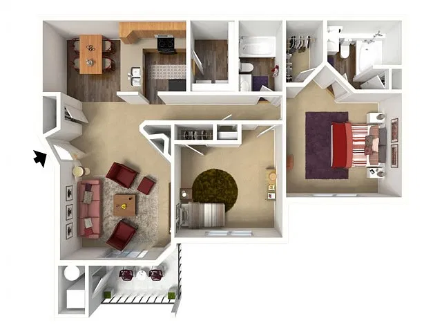 Floor plan Madison