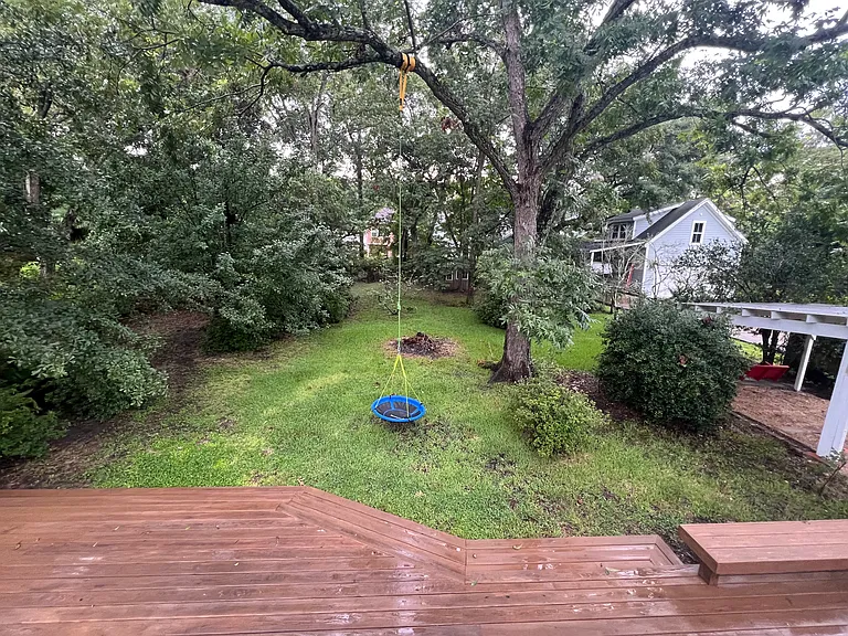 back yard