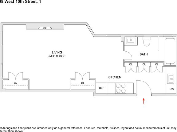 2nd image of 198 W 10th St APT 1