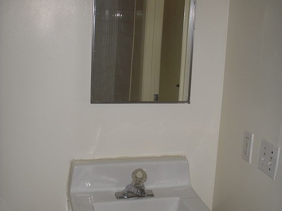 Bathroom sink and medicine cabinet