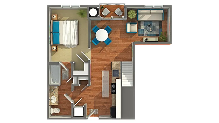 Floor plan DeKalb