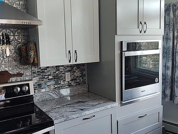 second oven in kitchen