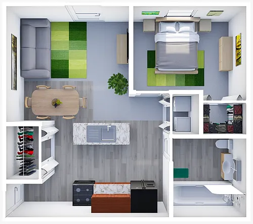 Floor plan Dogwood