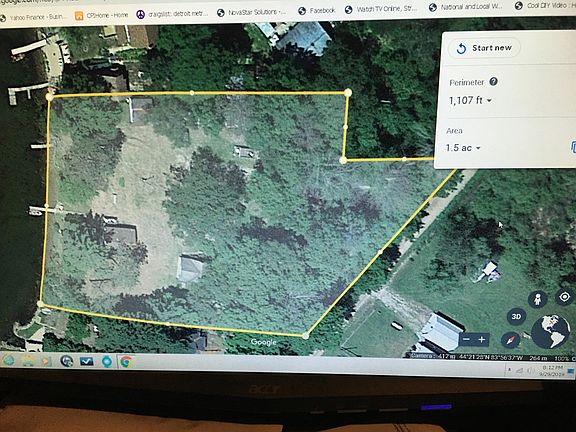 Google earth with boundaries