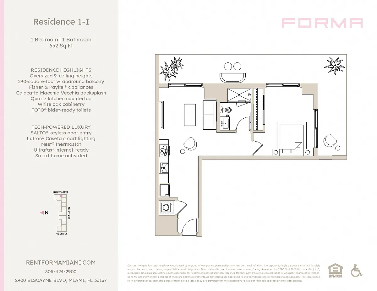 Floor plan 1-I