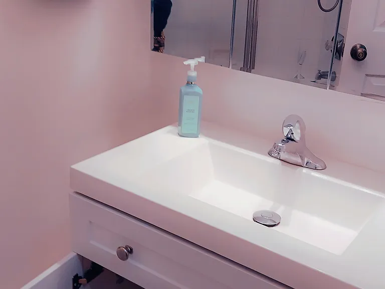New bathroom vanity