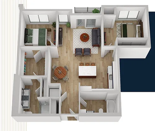 Floor plan The York