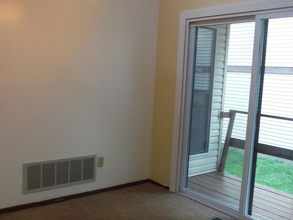 Dining Room with patio door to deck