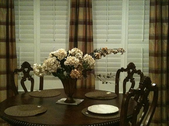 Dining Area with Shutters