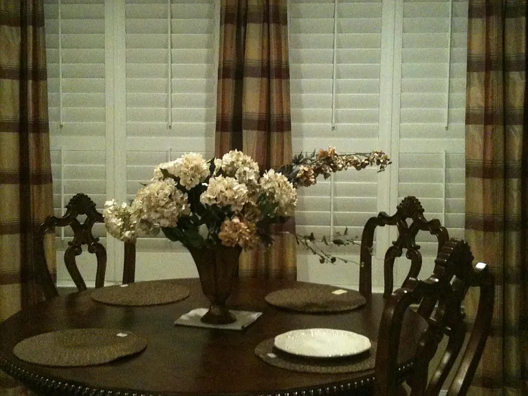 Dining Area with Shutters