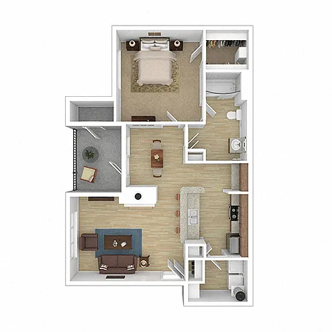 Floor plan A1A