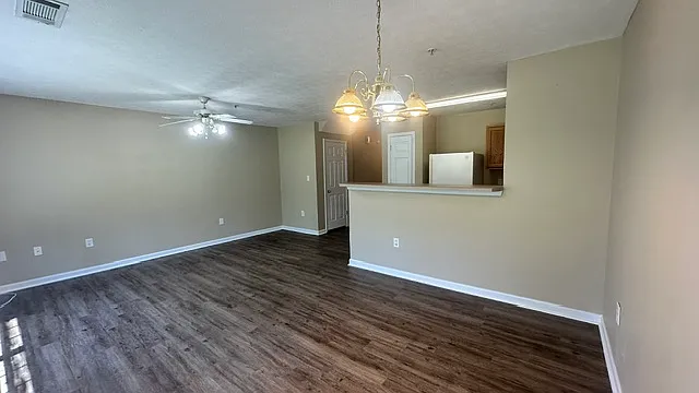 Open-concept Living and Dining