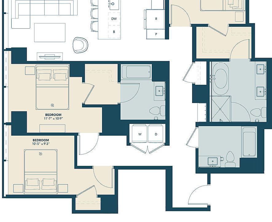2nd image of 120 N 12th St #2402