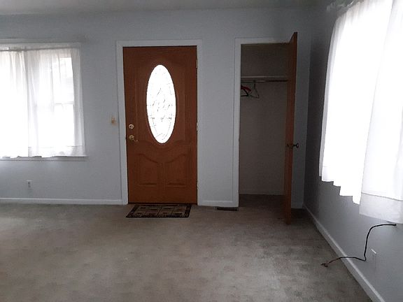 Living Room door and closet