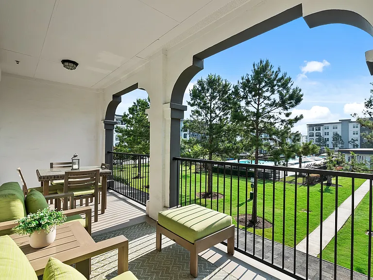 Floor Plan 3 Outdoor Living Area | Apt In Conroe TX | The Towers Woodland Floor Plan 3 Outdoor Living Area | Apt In Conroe TX | The Towers Woodland