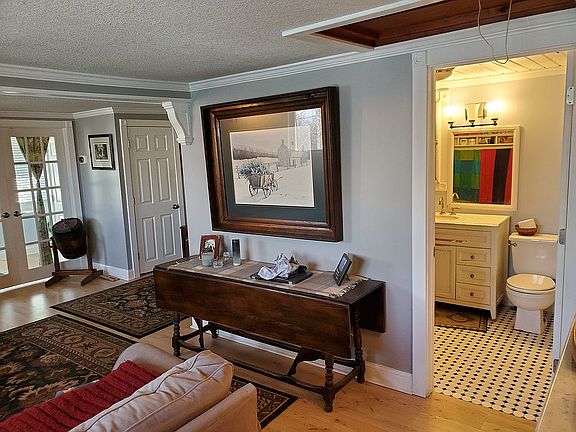 Updated bath off Living area