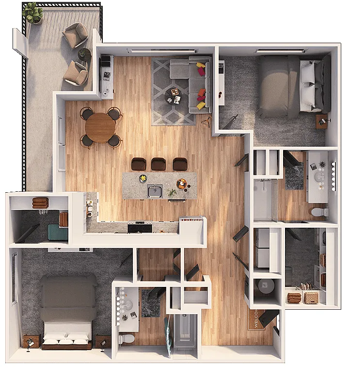 Floor plan C4