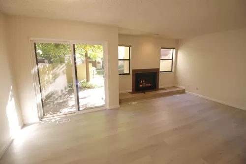 Bright main room with gas fireplace - 2636 Hawthorne Pl
