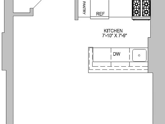 2nd image of 160 W 22nd St APT 801