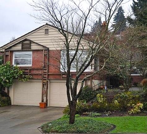 Front of home during Winter