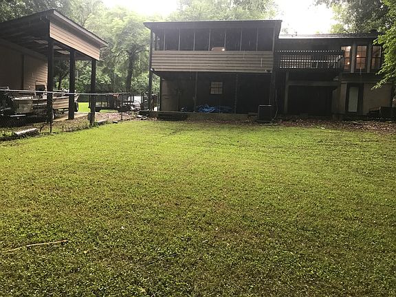 Back yard view of house
