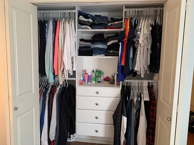 New closet organizer