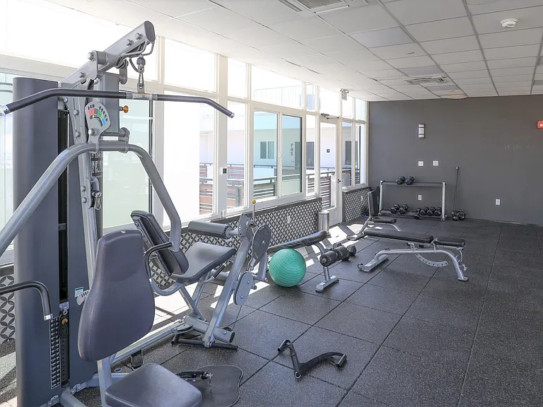 Full-Body Workout Equipment in the Fitness Center