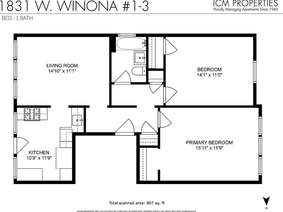 1st image of 1831 W Winona St #2
