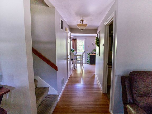 Hardwood floors on first level.