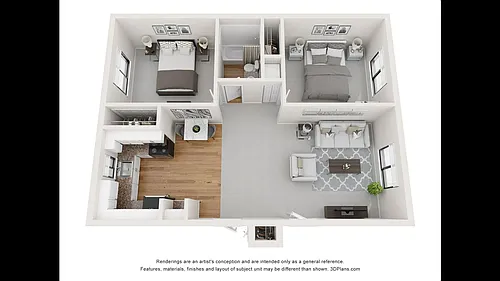 Floor plan The Sunset