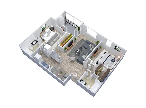 Floor plan Westshore Renovated