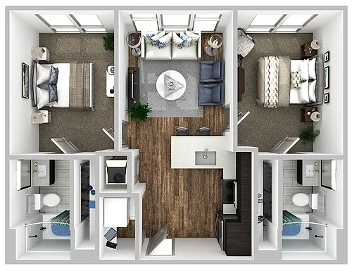 Floor plan K-B1