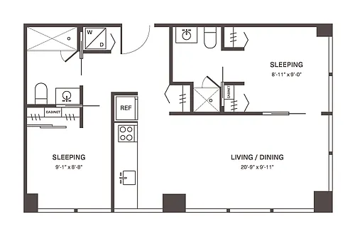 Floor plan L7A