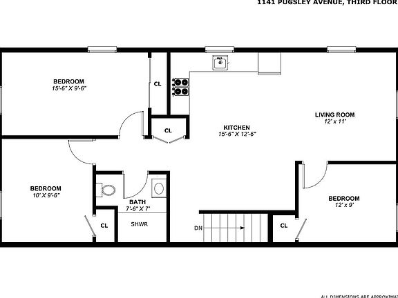 2nd image of 1141 Pugsley Ave Floor 2