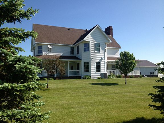 South side of house