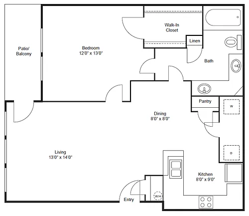 Floor plan A