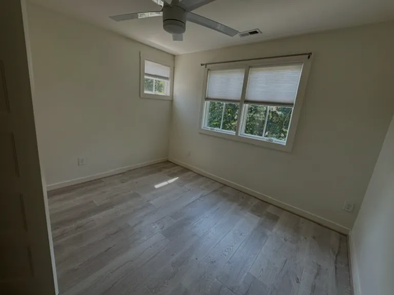 Typical bedroom, spacious and light filled each with large closets
