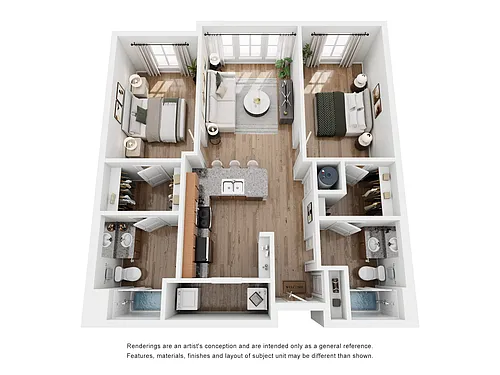 Floor plan B1-30