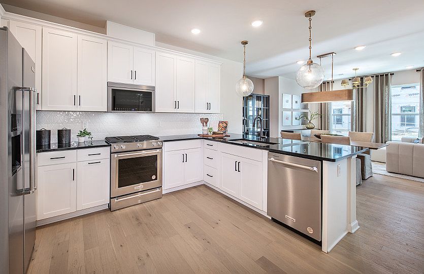 Gourmet kitchen