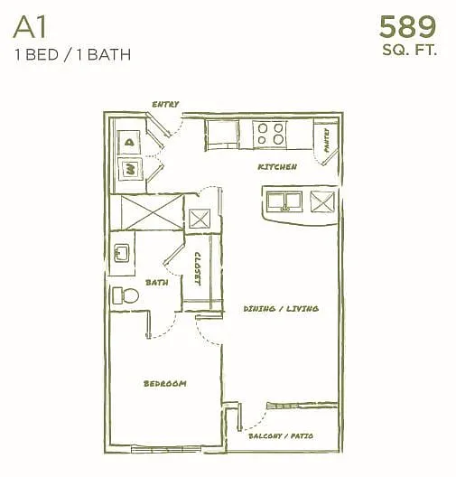Floor plan A1