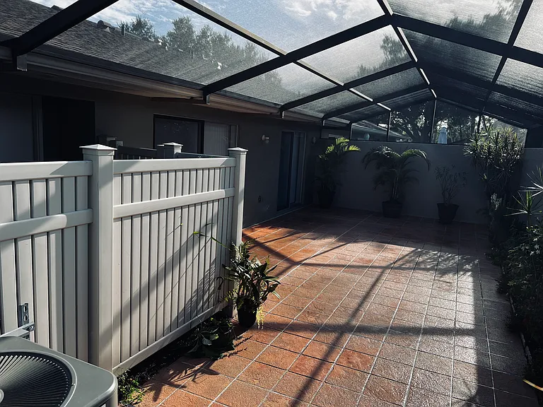 Patio from far side
