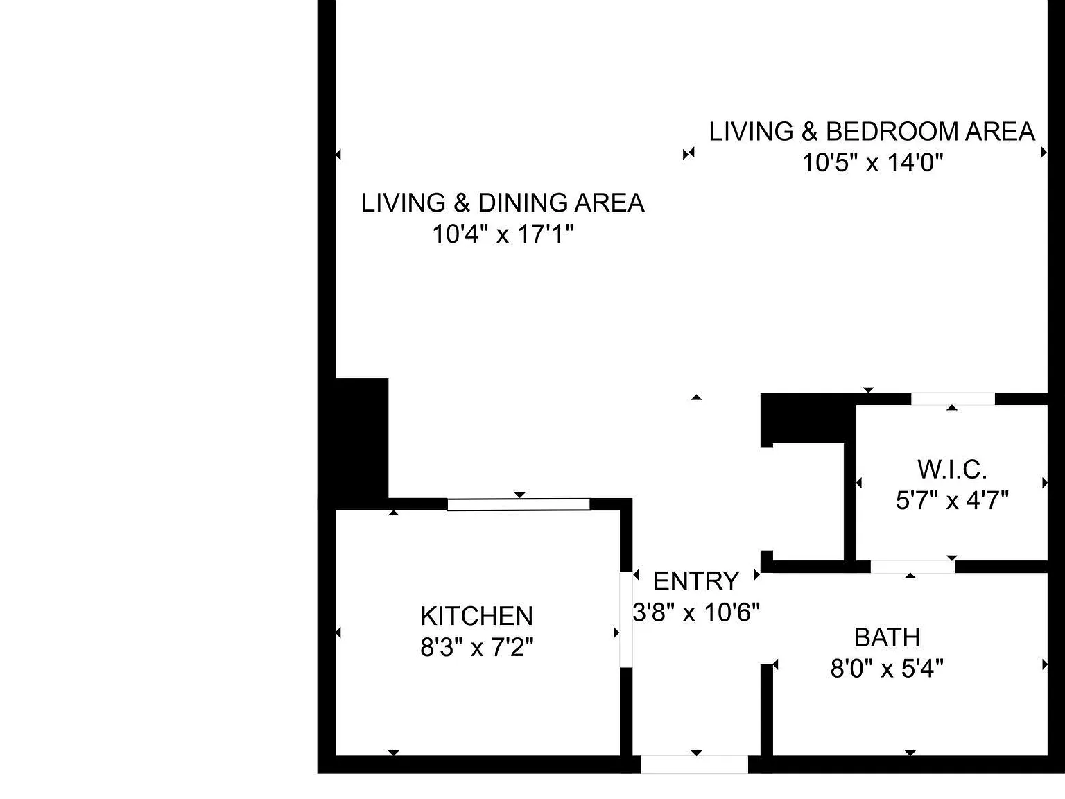 Studio, 511 sqft, $1,800 — Photo 2