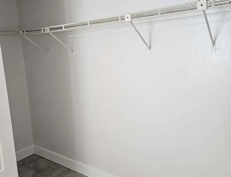 Primary closet