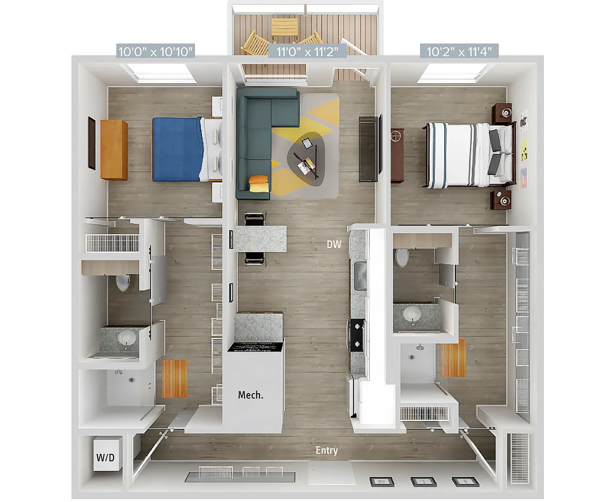 Floor plan 308