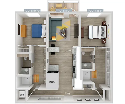 Floor plan 308