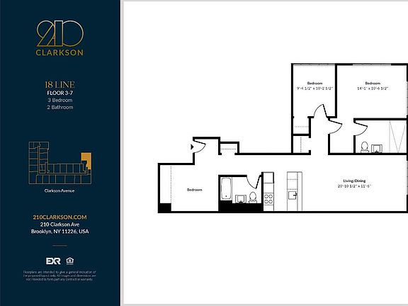 2nd image of 210 Clarkson Ave #316