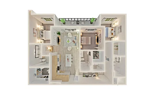 Floor plan C4